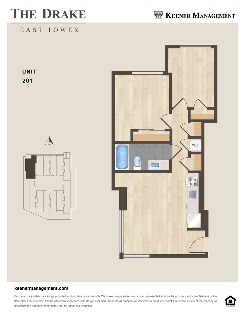 WASHINGTON Apartment: 1650 O STREET, NW
