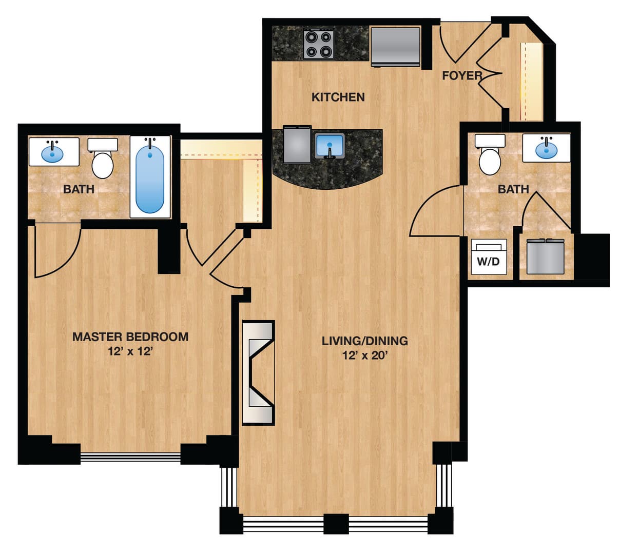 Washington Apartment: 1640 16th Street, NW