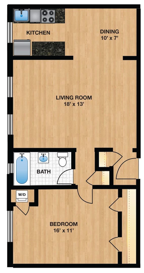 Washington Apartment: 2745 29th Street, NW