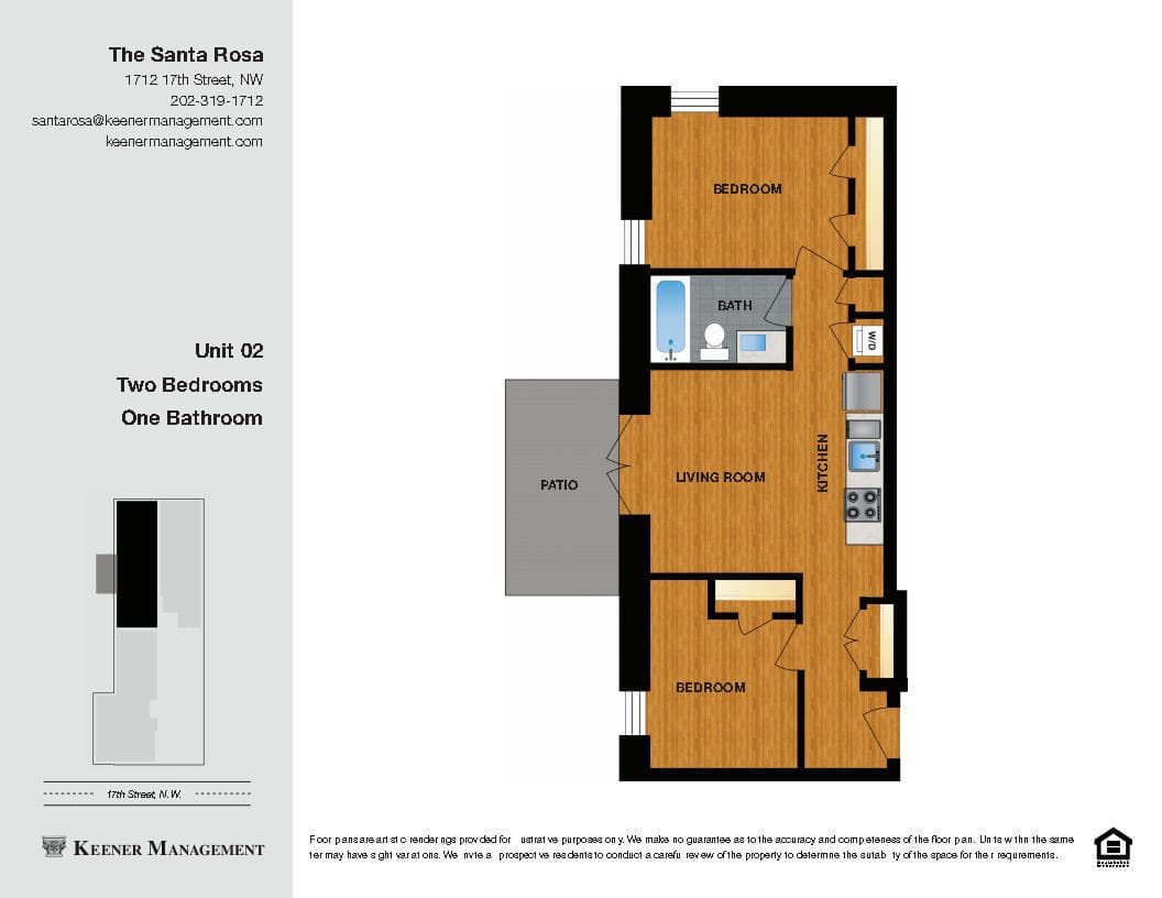 Washington Apartment: 1712 17th Street, NW