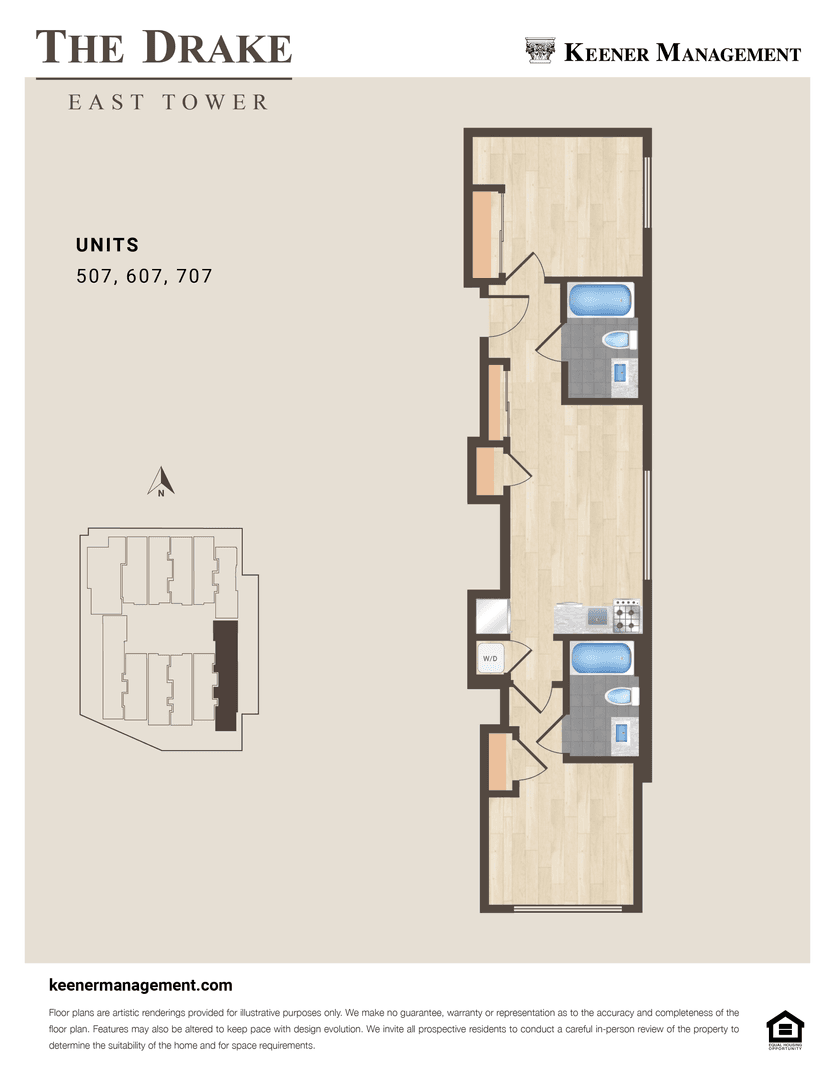 WASHINGTON Apartment: 1650 O STREET, NW
