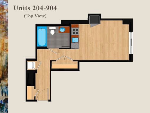 Washington Apartment: 1355 17th Street, NW