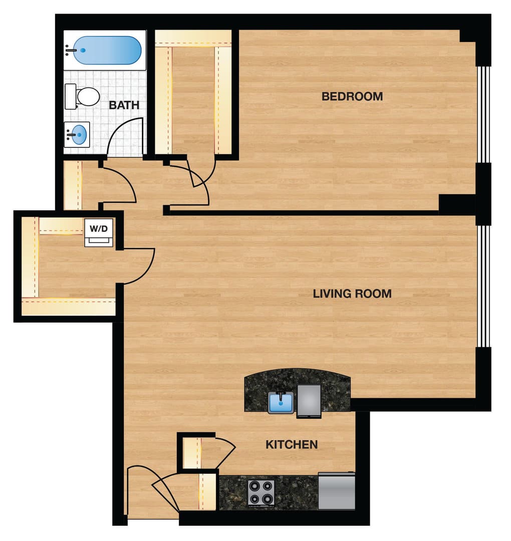 Washington Apartment: 1112 M Street, NW