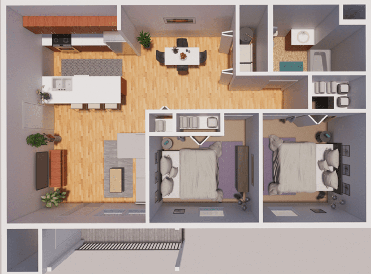 Battle Ground Apartment: 1511 SW 13th Ave