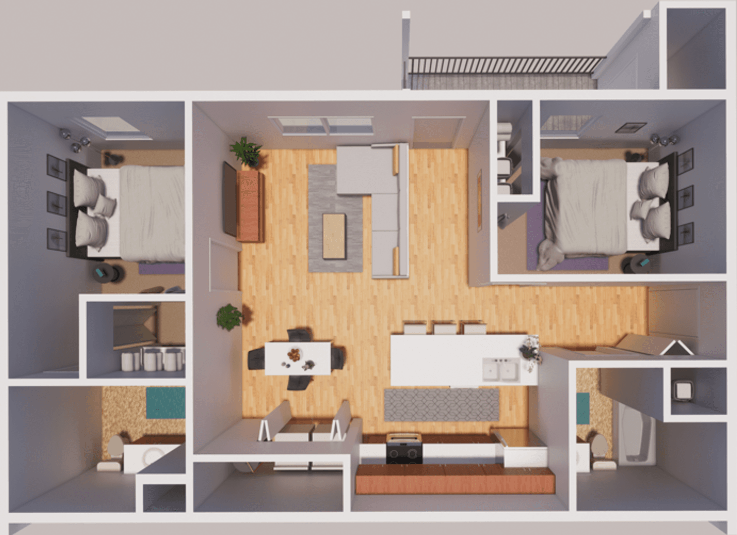 Battle Ground Apartment: 1511 SW 13th Ave