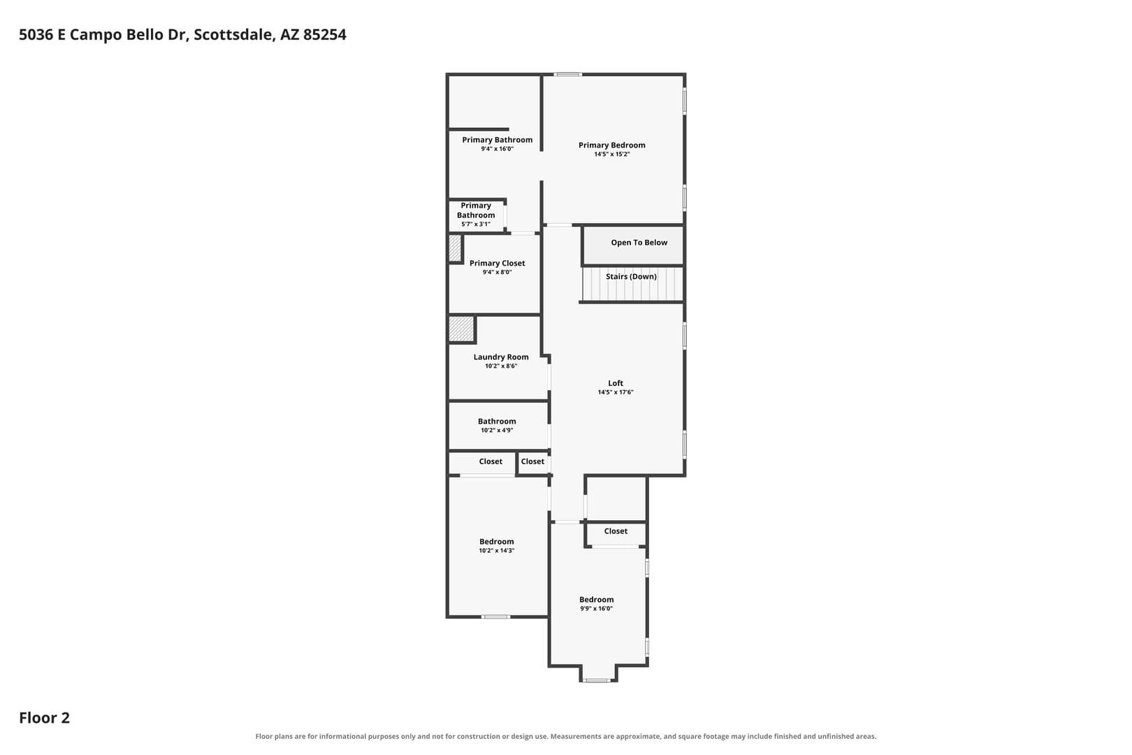 Scottsdale House: 5036 E Campo Bello Dr