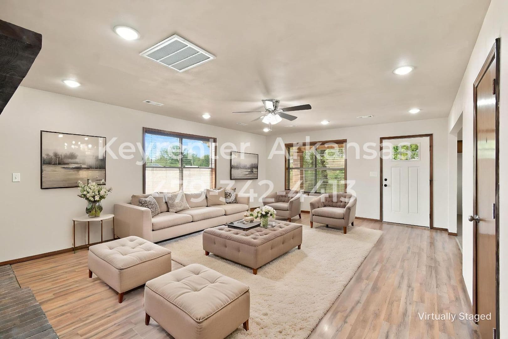 Bentonville House: 13917 Rolling Hills Rd