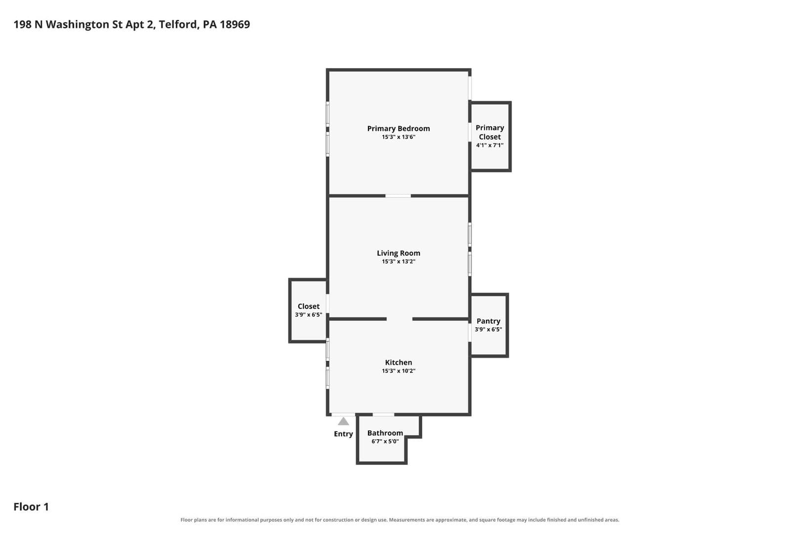 Telford Apartment: 198 N Washington St