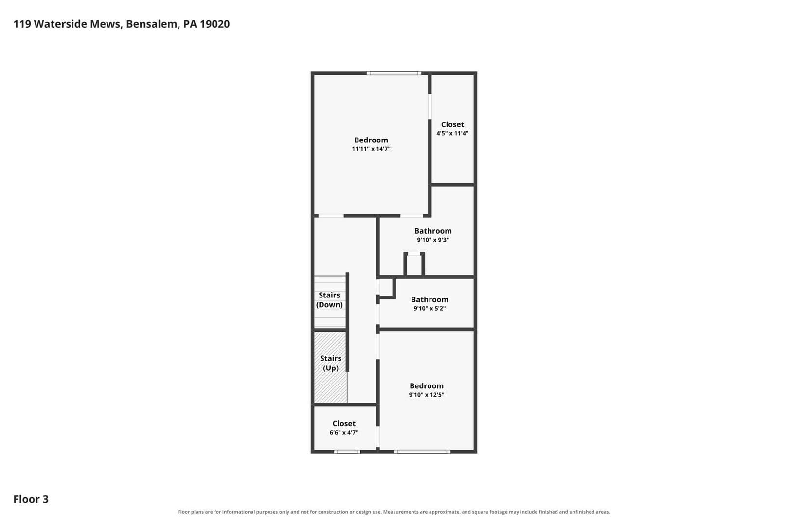 Bensalem House: 119 Waterside Mews