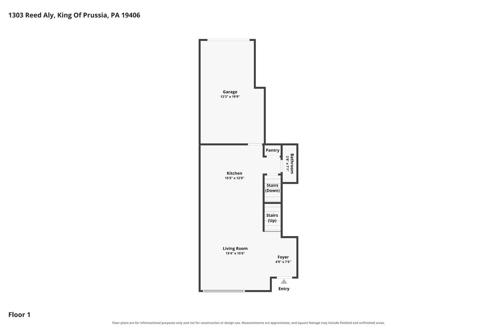 King of Prussia House: 1303 Reed Aly