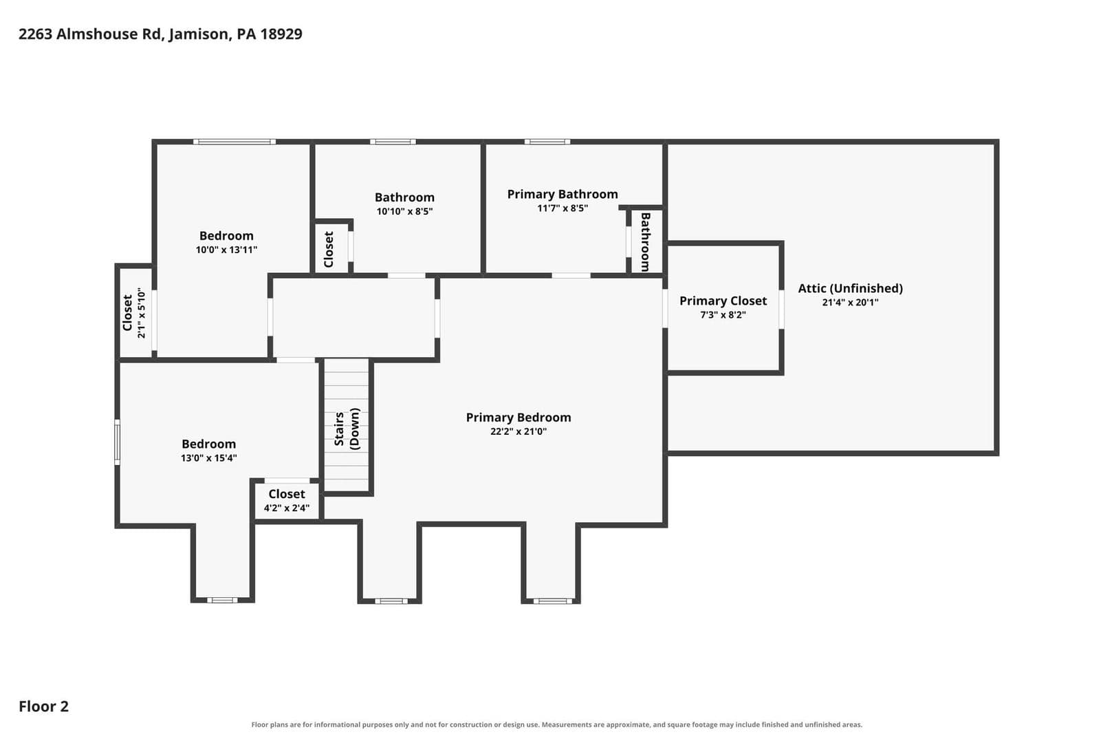 Jamison House: 2263 Almshouse Rd