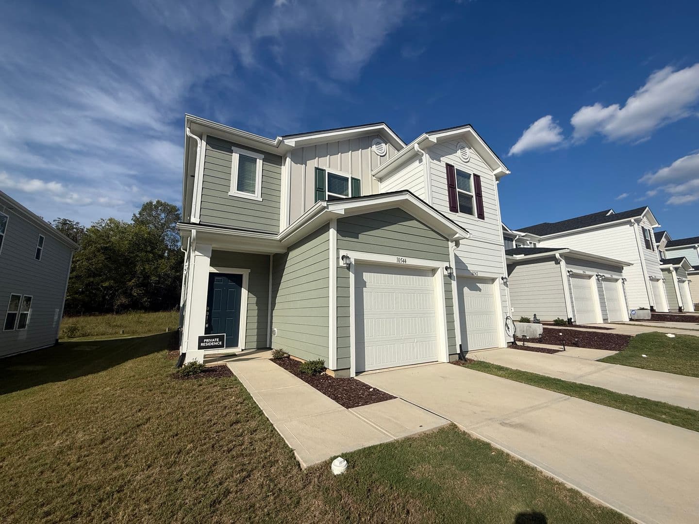 Raleigh Townhome: 10544 Brookside Reserve Road