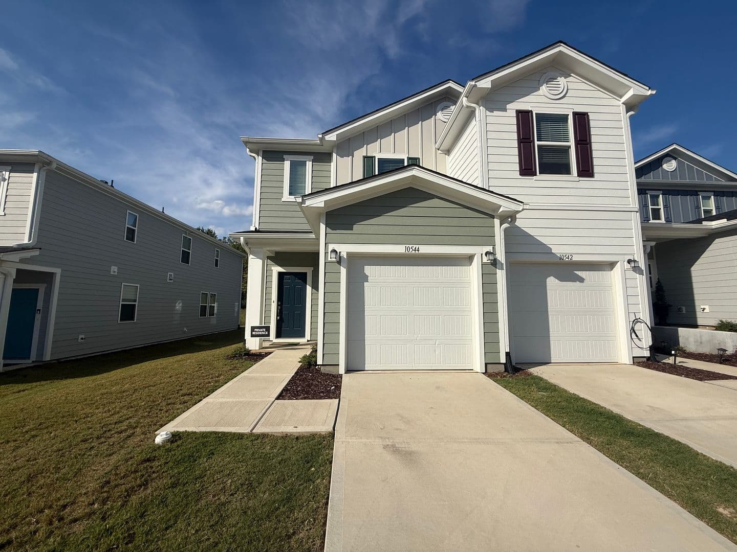 Raleigh Townhome: 10544 Brookside Reserve Road