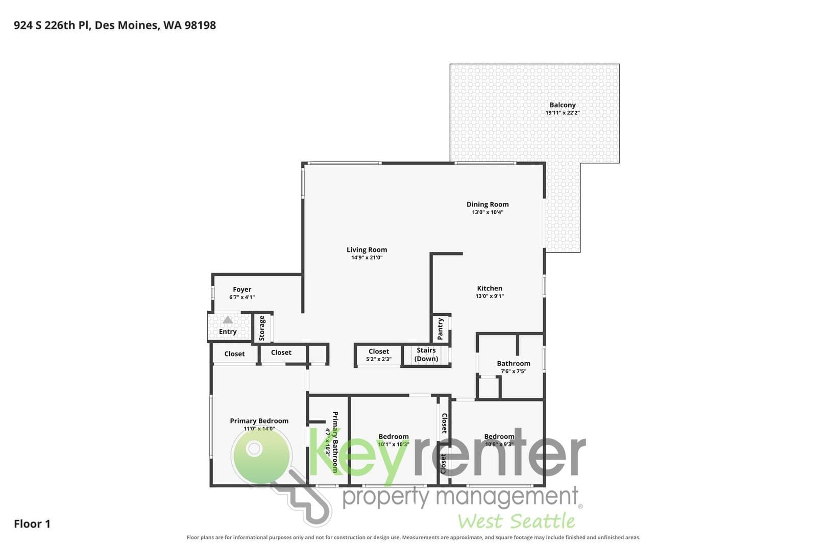Des Moines House: 924 S 226th Pl