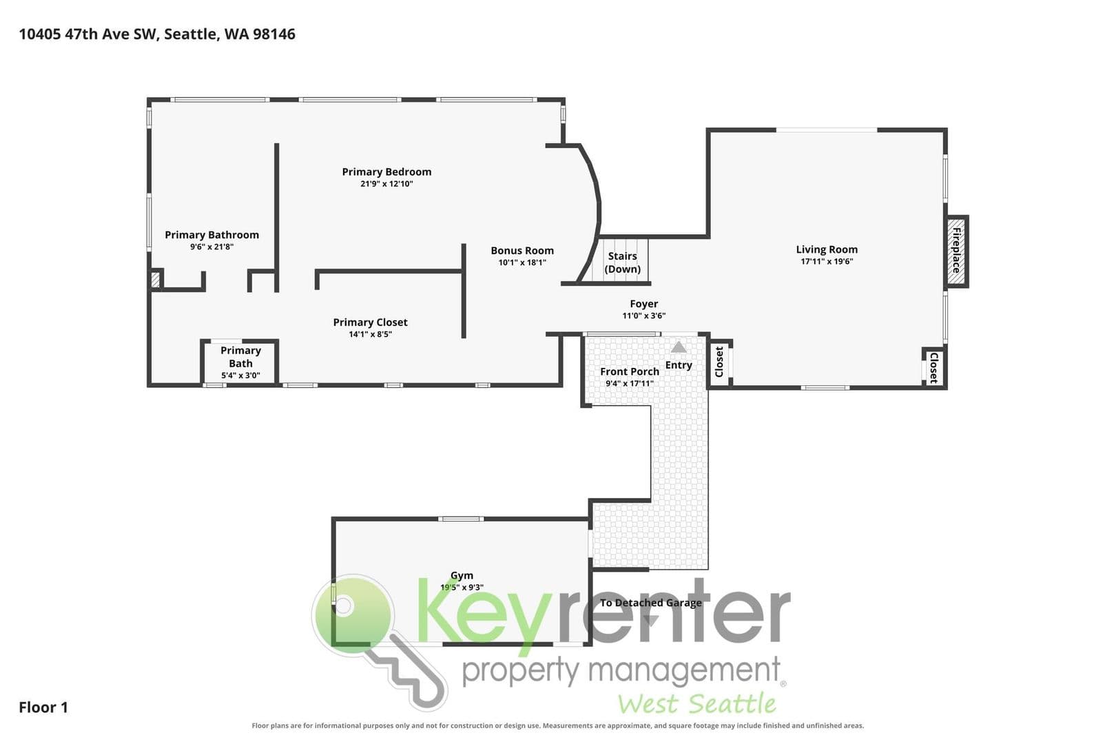 Seattle House: 10405 47th AVE SW