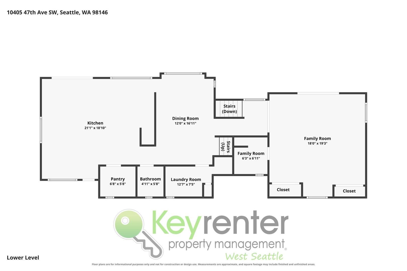 Seattle House: 10405 47th AVE SW