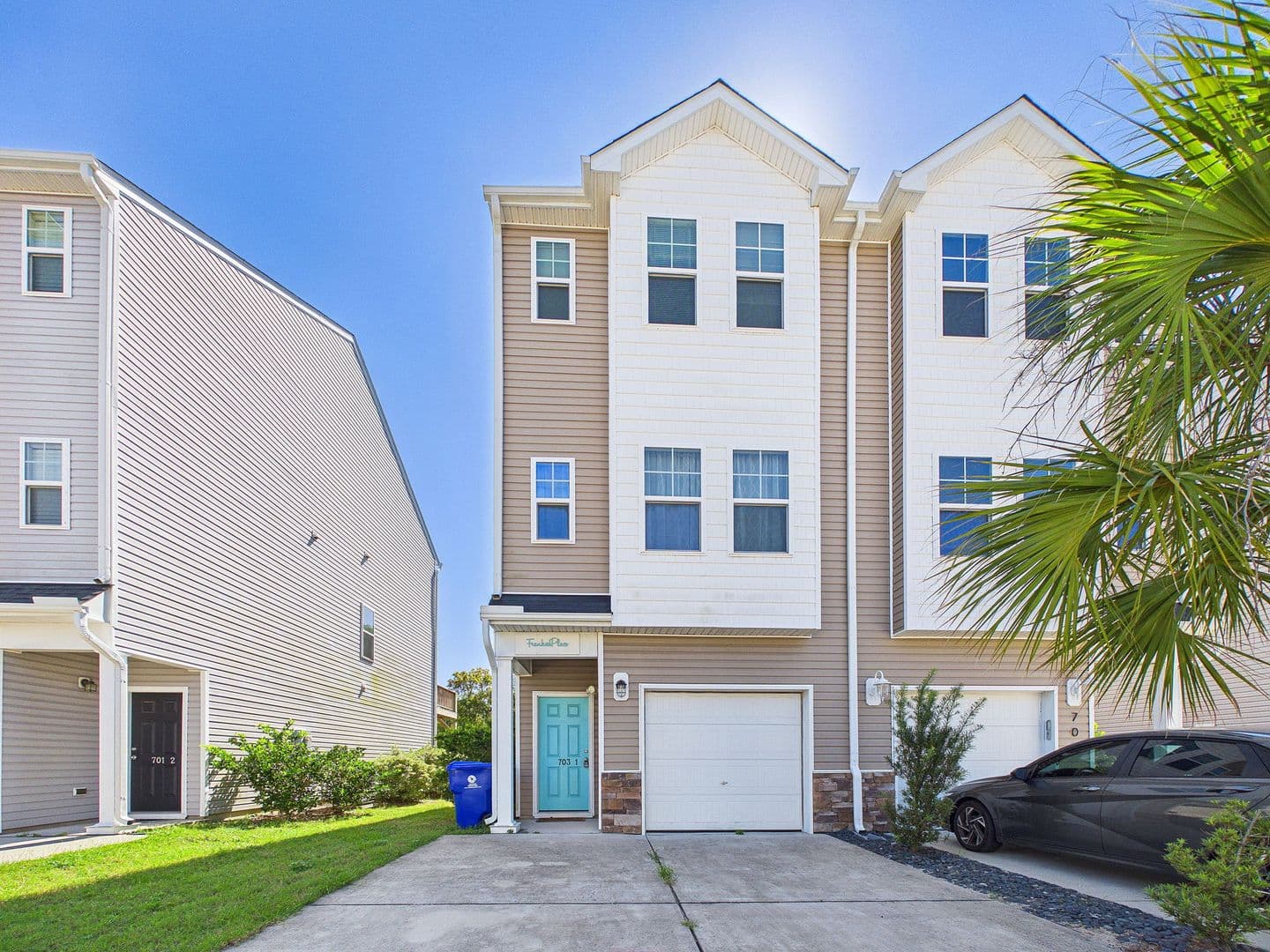 Carolina Beach Townhome: 703 Elton Ave Unit 1