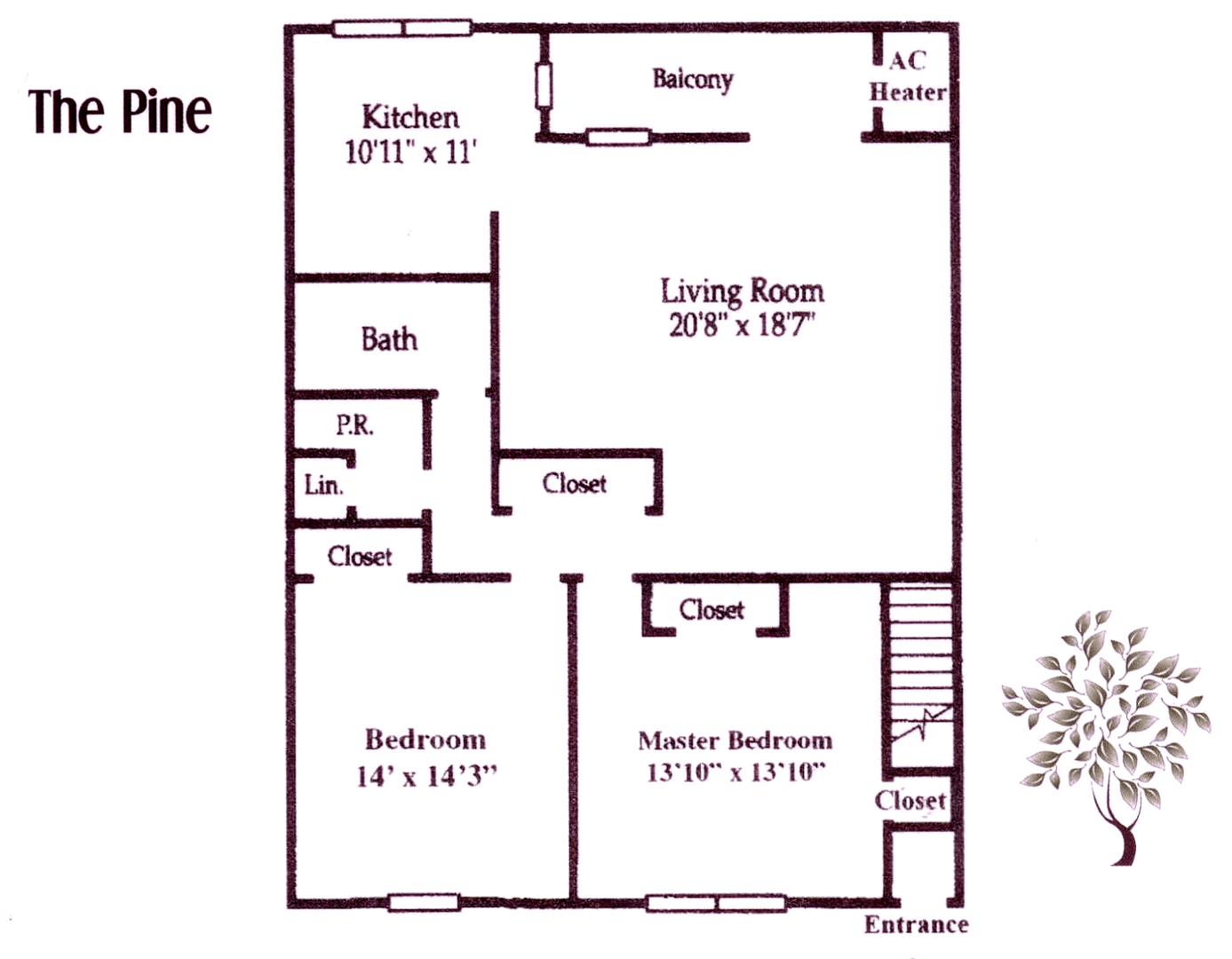 Maple Shade Apartment: 20 Church Road