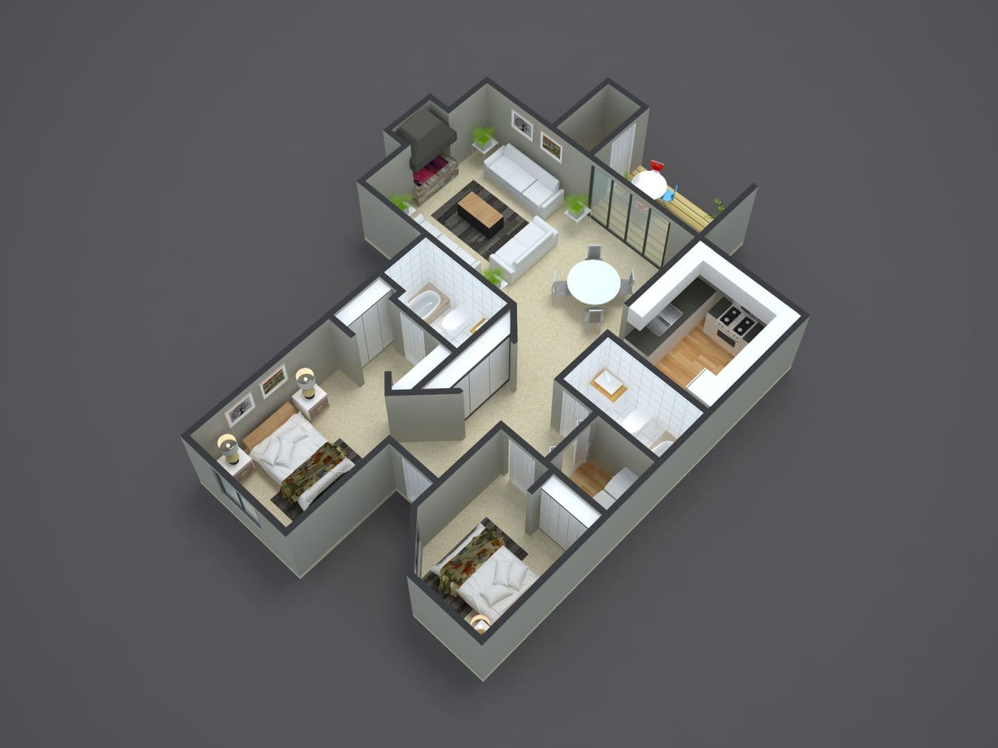 Eugene Apartment: 808 Pool Street