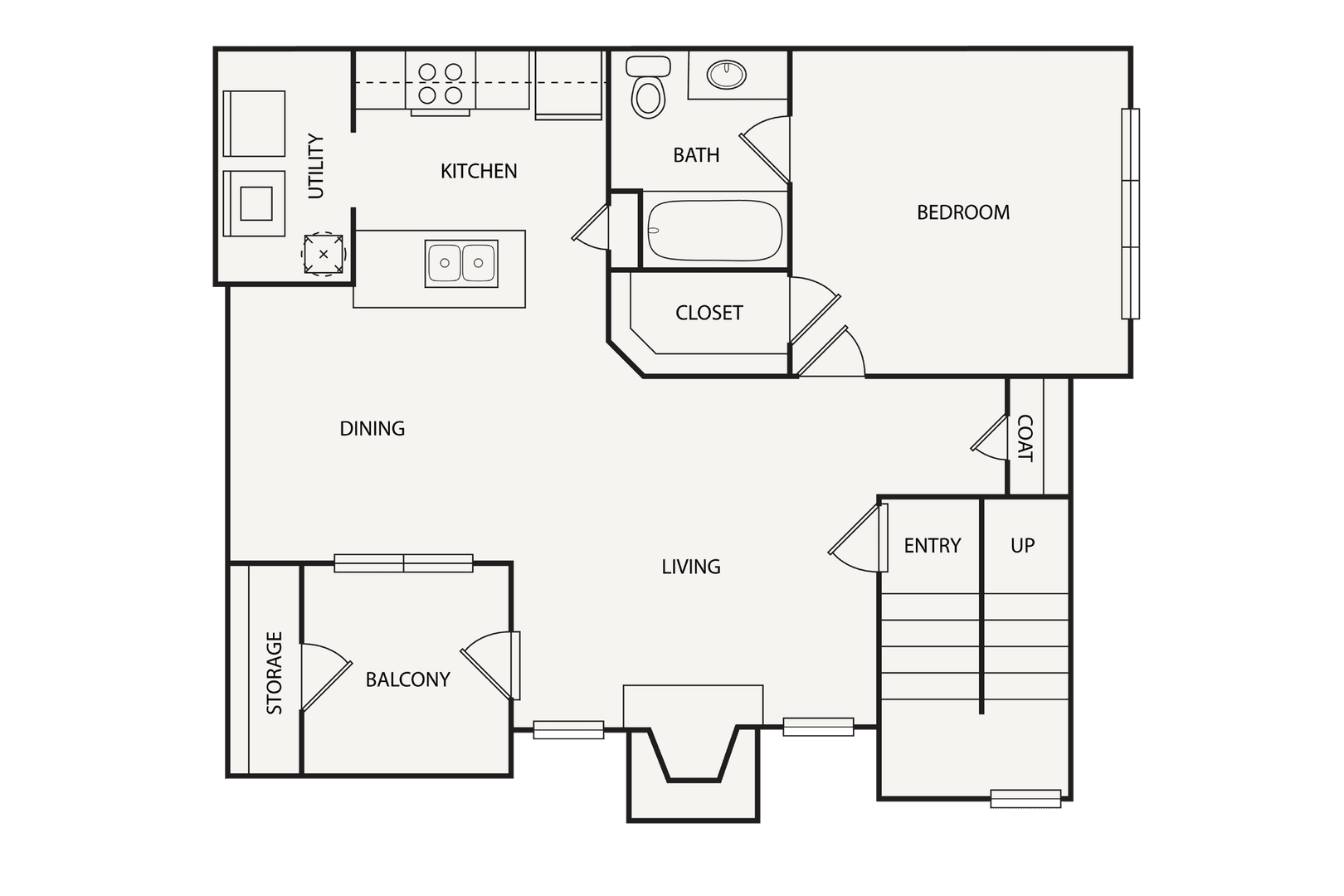 Marietta Apartment: 3702 River Heights Crossing