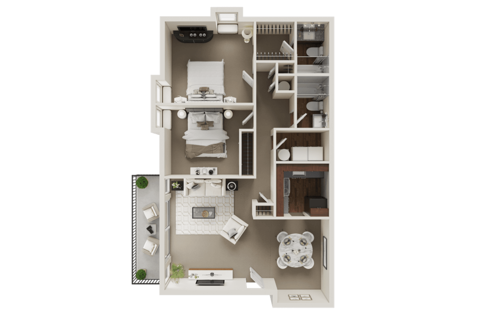 Atlanta Apartment: 2550 Akers Mill Rd SE