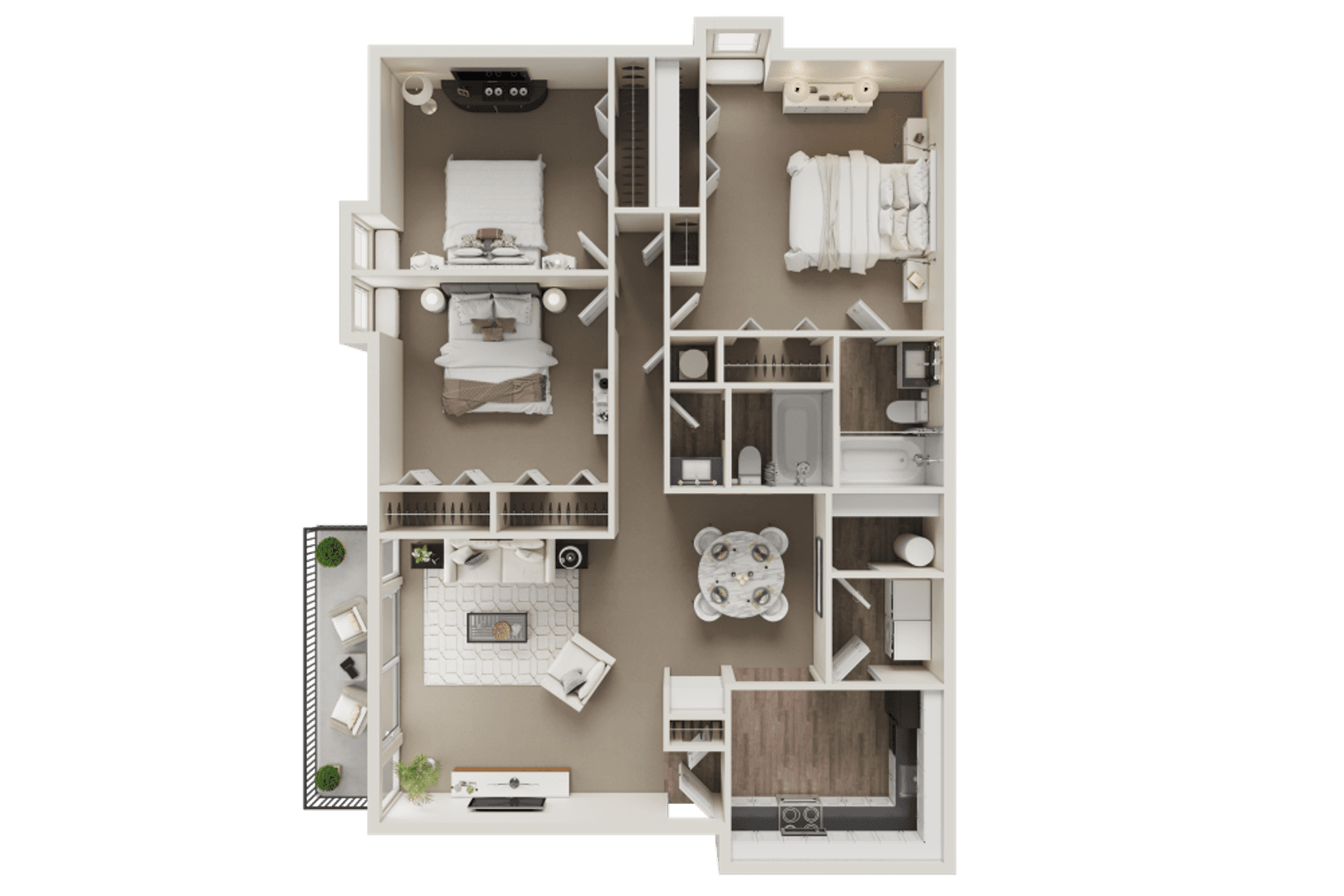 Atlanta Apartment: 2550 Akers Mill Rd SE