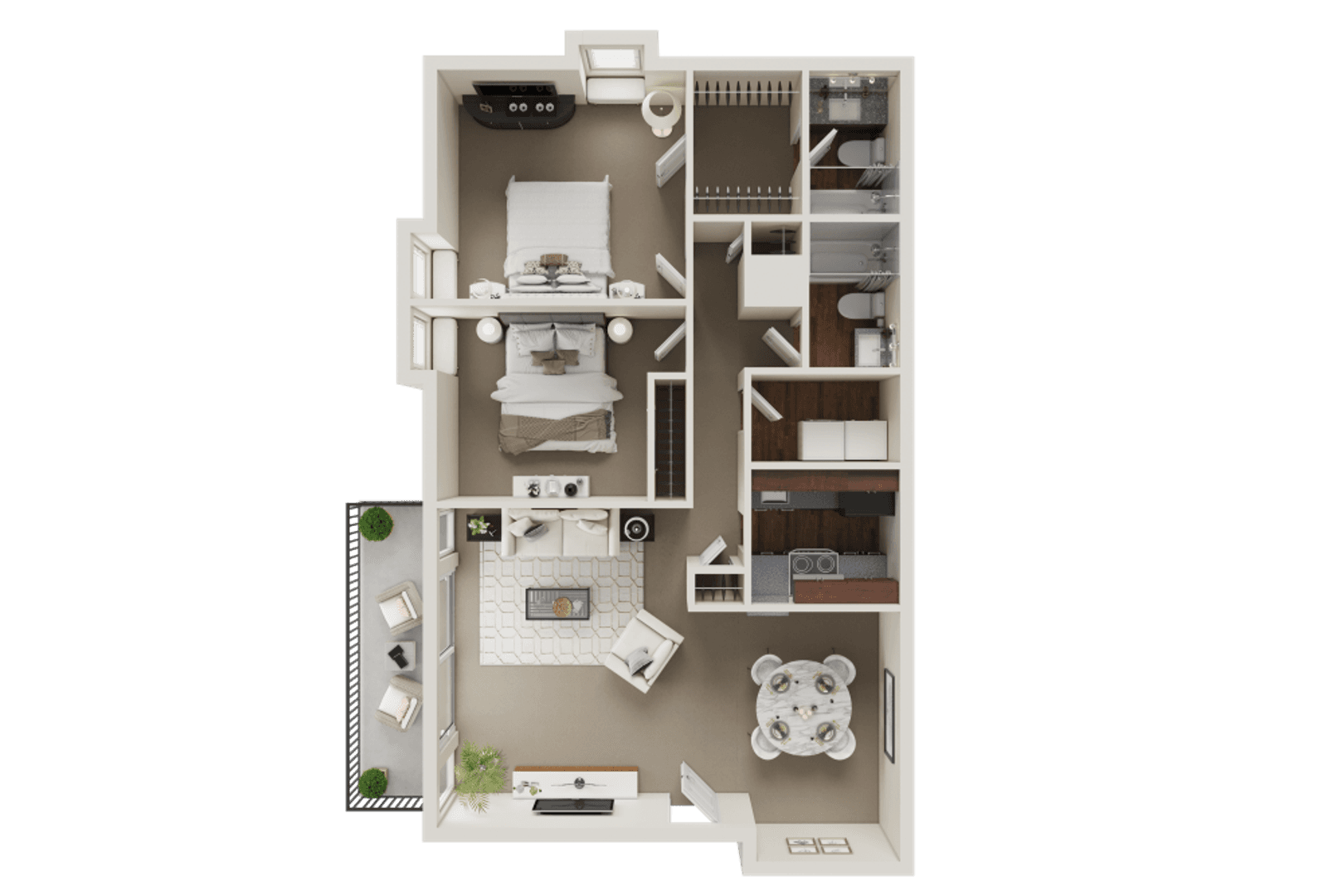 Atlanta Apartment: 2550 Akers Mill Rd SE