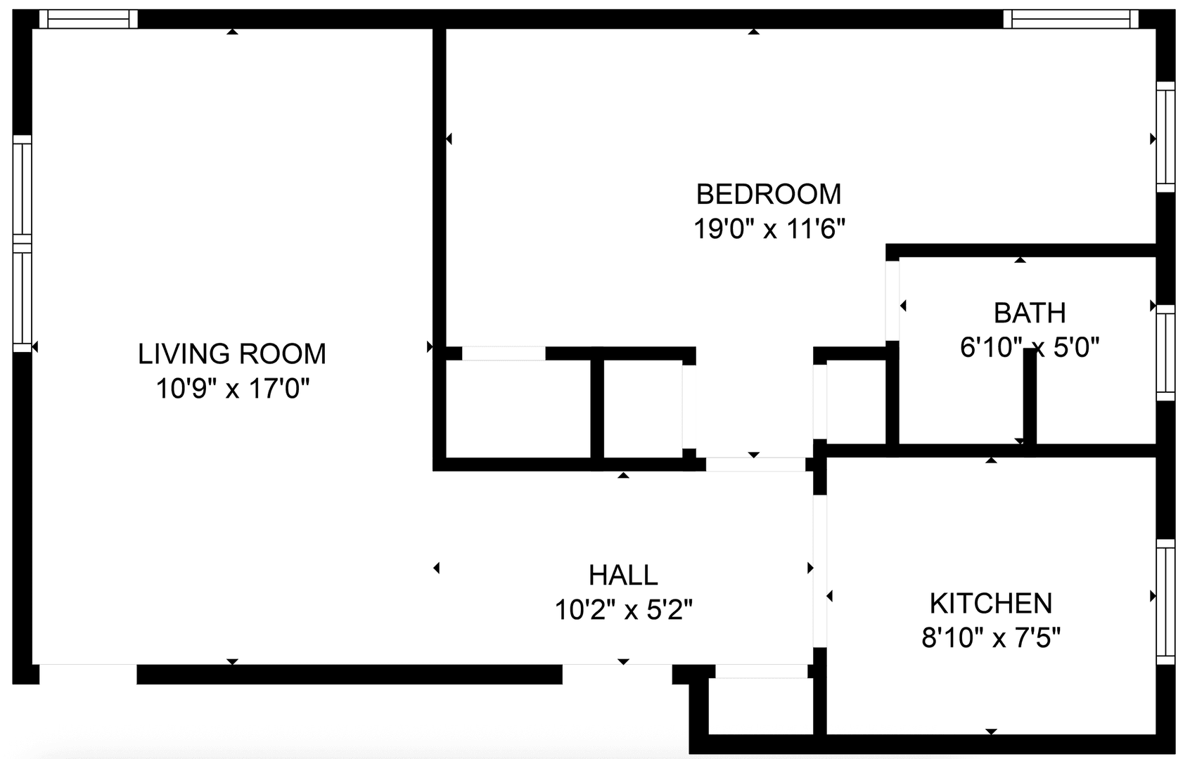 State College Apartment: 728 W College Ave, Apt 10