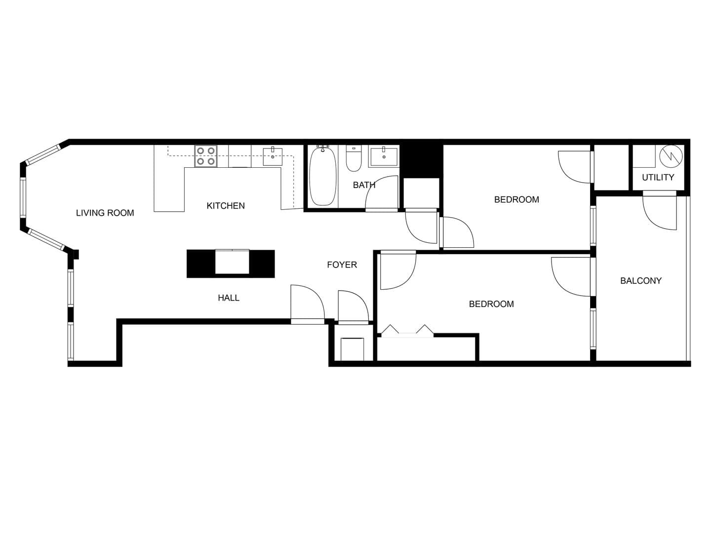 Washington Apartment: 1753 W St SE