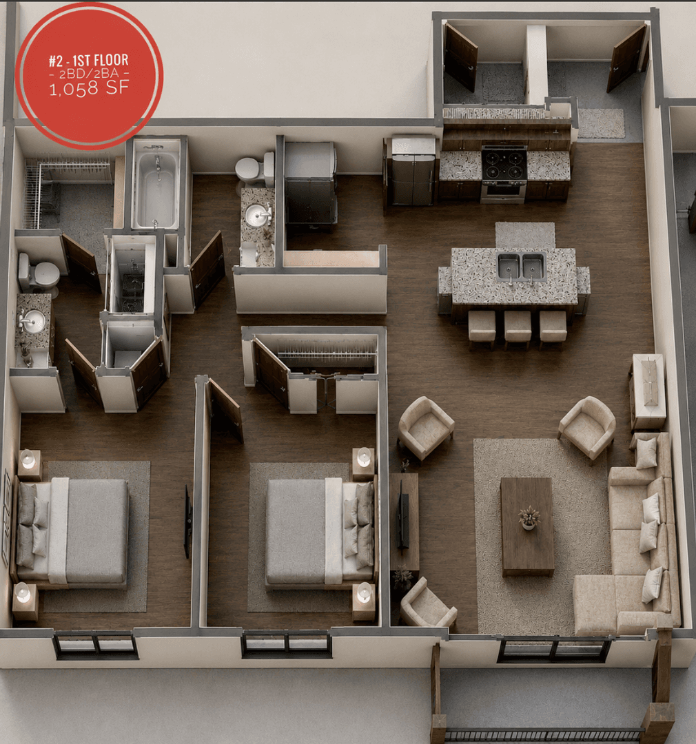 Green Bay Apartment: 1116 Hobart Drive Apt 2