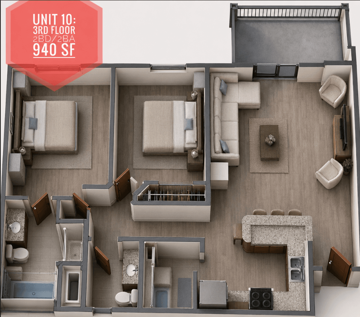 Green Bay Apartment: 1116 Hobart Drive Apt 10