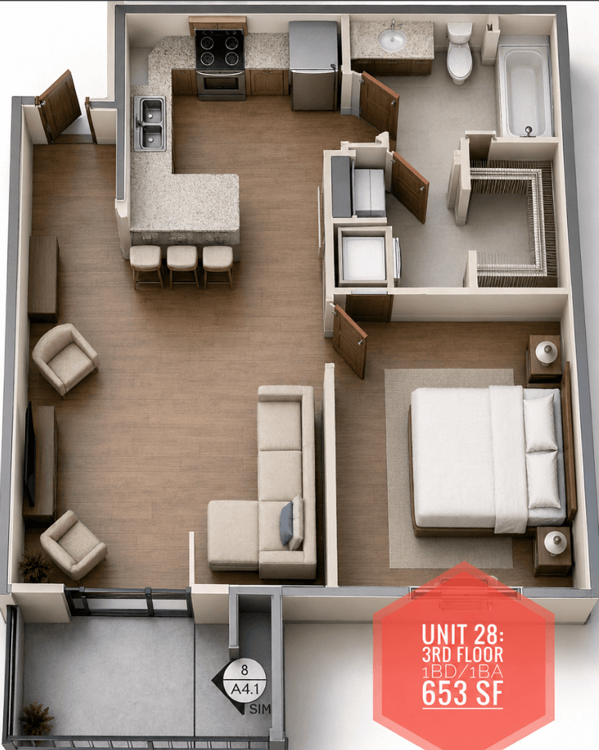 Green Bay Apartment: 1116 Hobart Drive Apt. 28