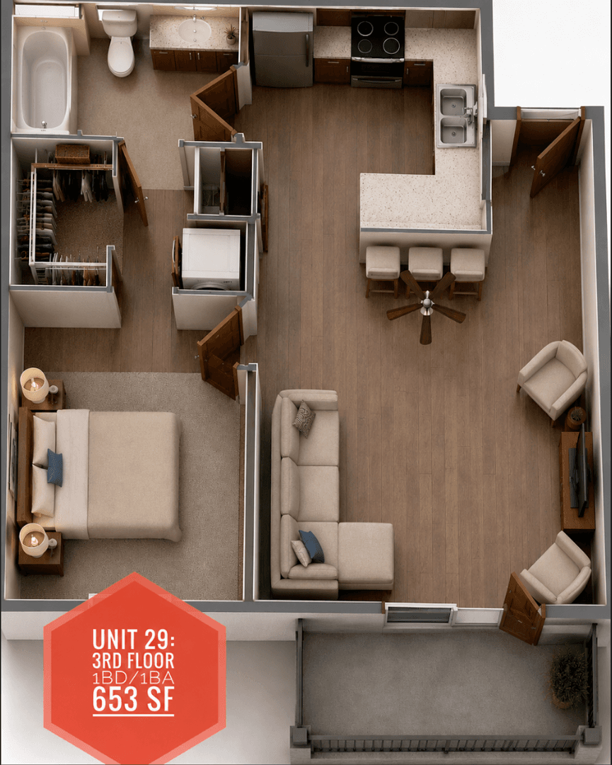 Green Bay Apartment: 1116 Hobart Drive Apt 29