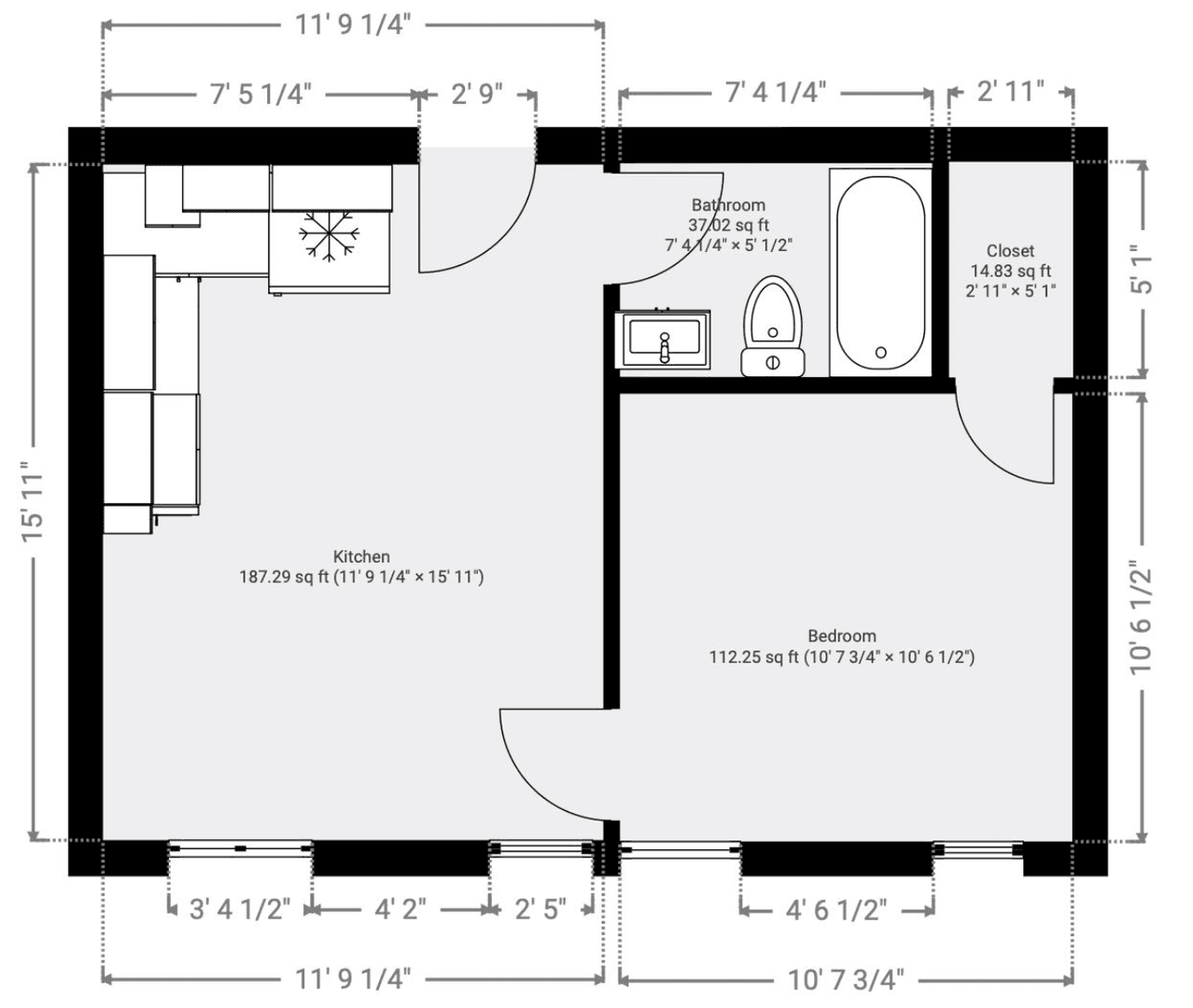 Minneapolis Apartment: 1524 LaSalle Ave
