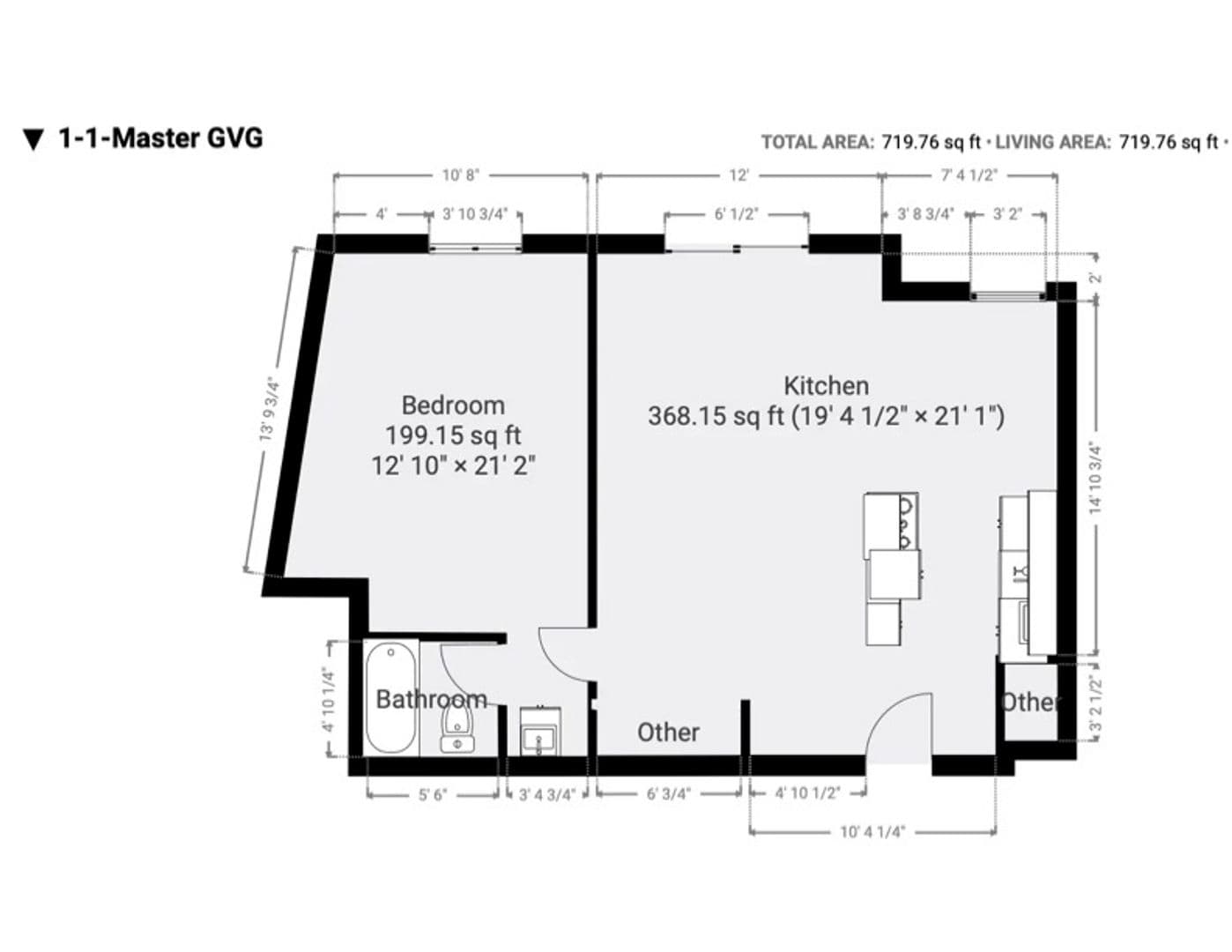 Crystal Apartment: 2701 Brunswick Ave N