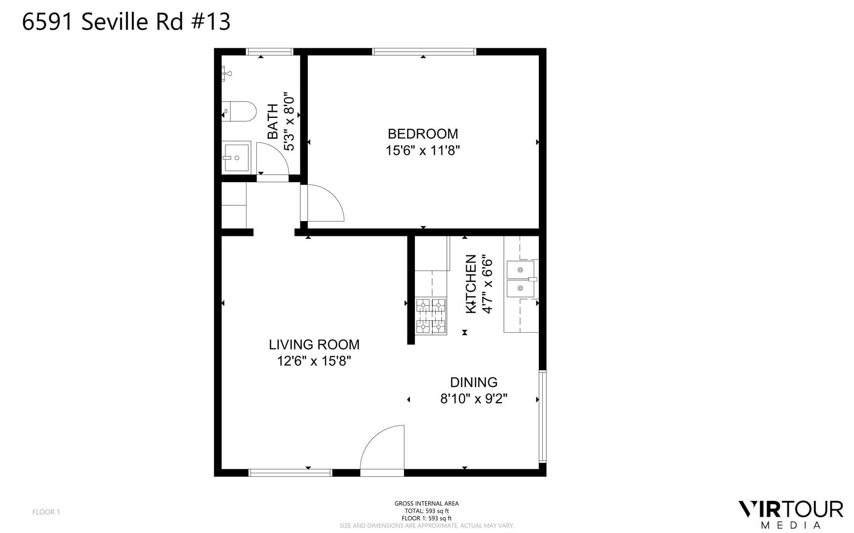Goleta Apartment: 6591 Seville