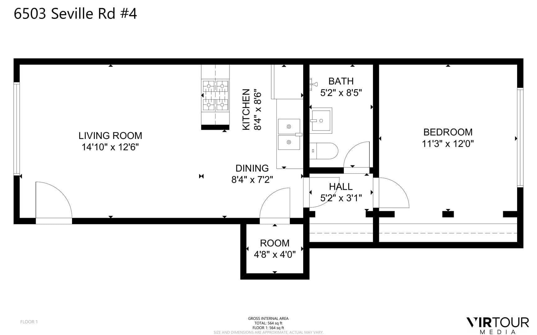 Goleta Apartment: 6503 Seville Road