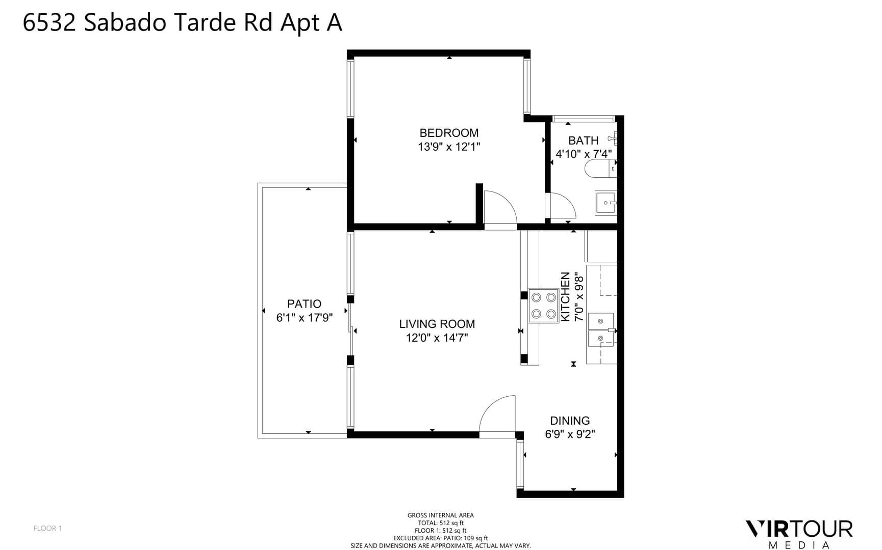 Goleta Apartment: 6532 Sabado Tarde