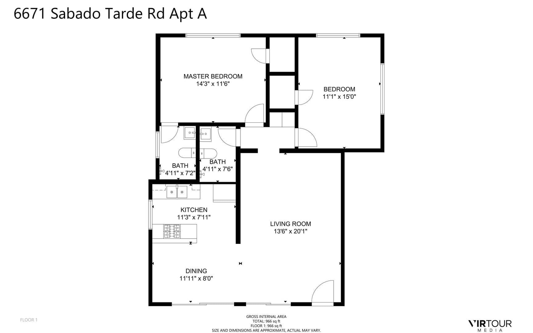 Goleta Apartment: 6671 Sabado Tarde