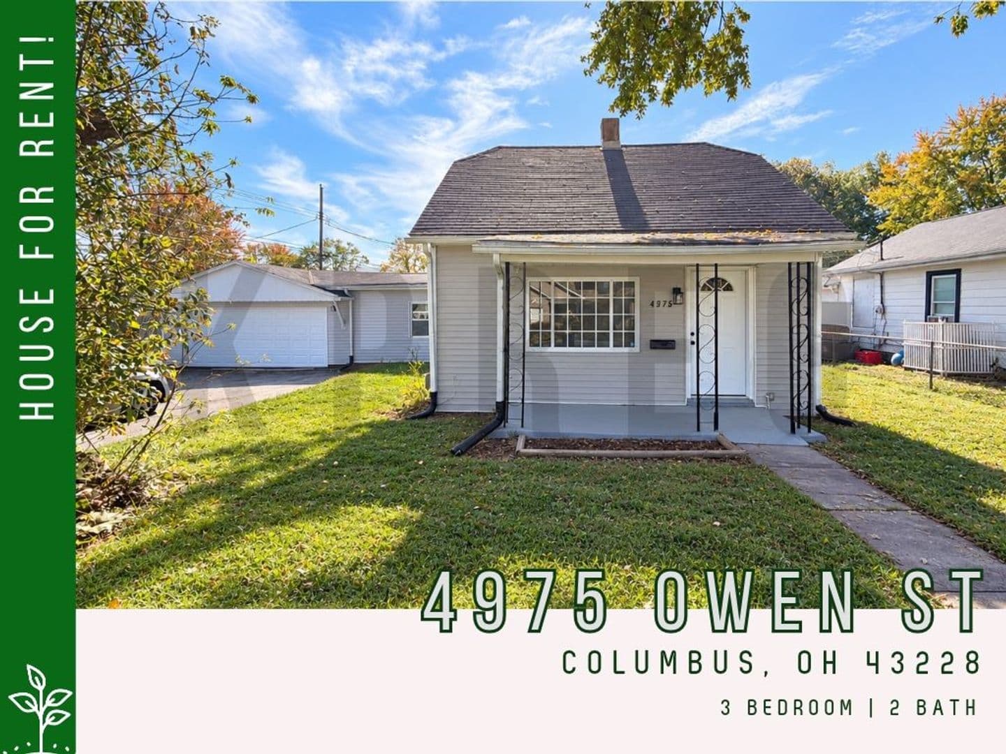 COLUMBUS House: 4975 Owen Street