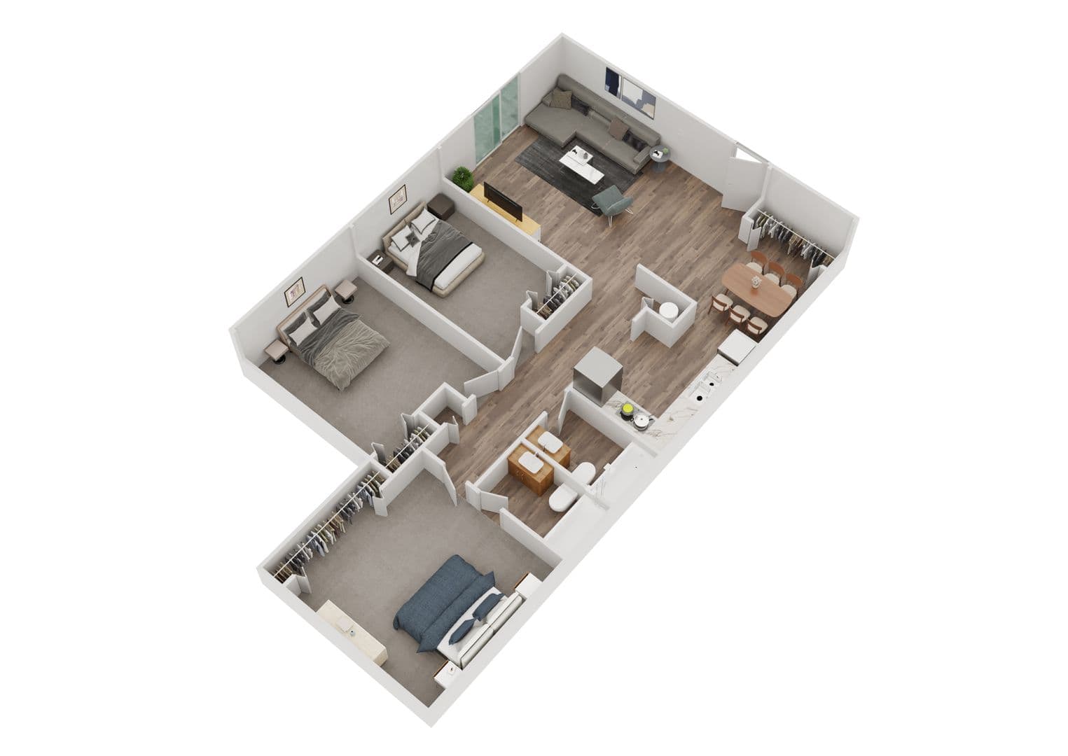 Columbia Apartment: 504 S Beltline Blvd.