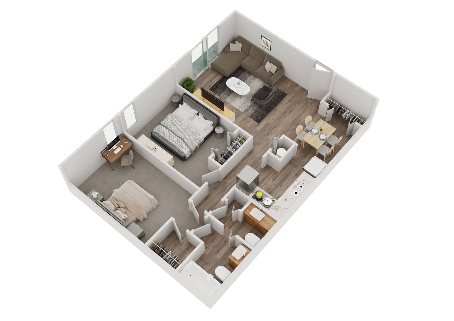 Columbia Apartment: 504 S Beltline Blvd.