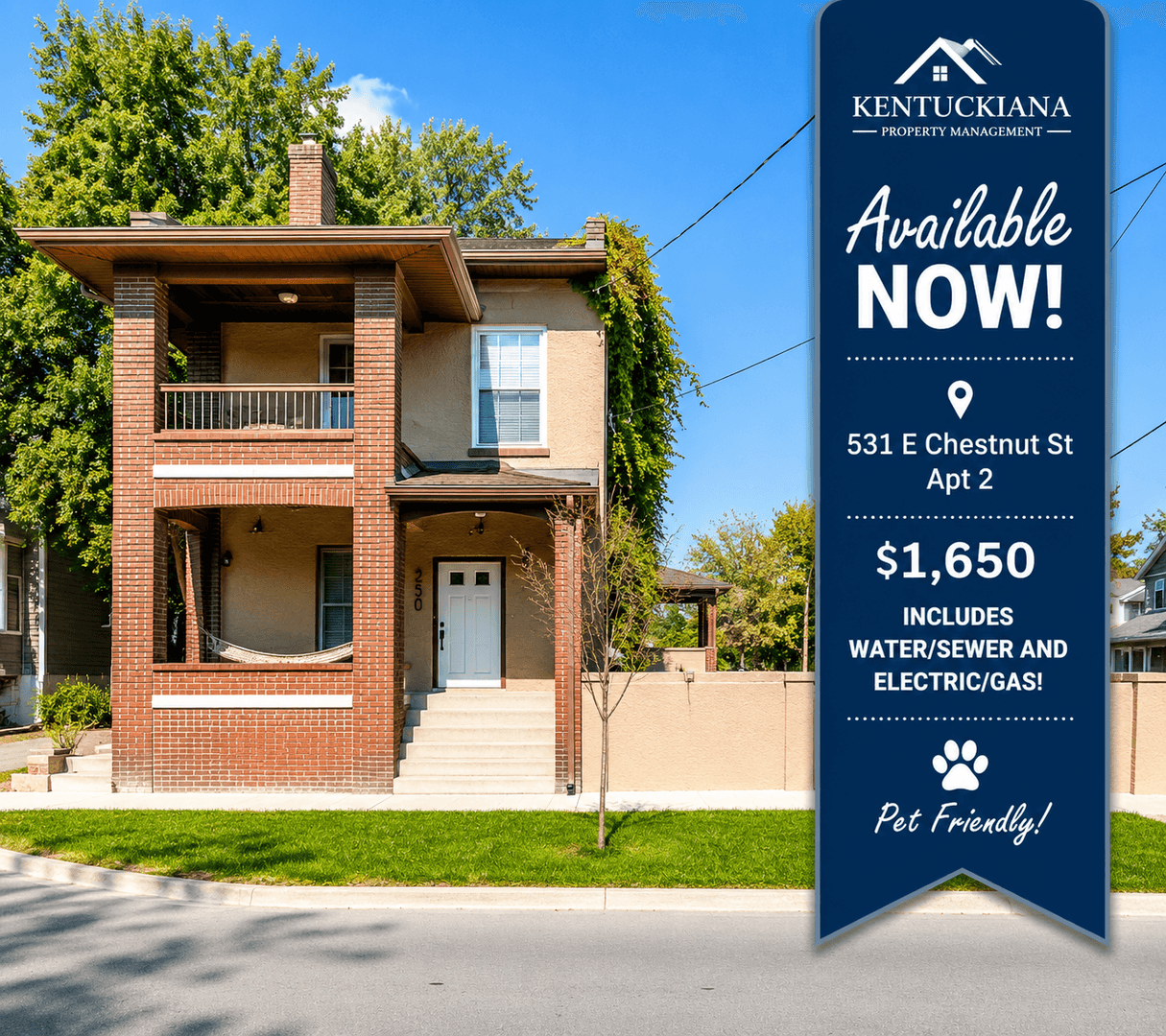 Jeffersonville Apartment: 531 E Chestnut St