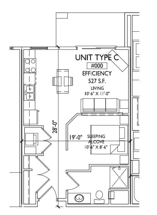 Stoughton Apartment: 1601 Hoel Ave