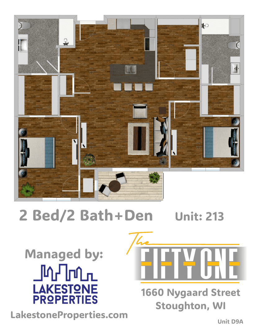 Stoughton Apartment: 1660 Nygaard Street