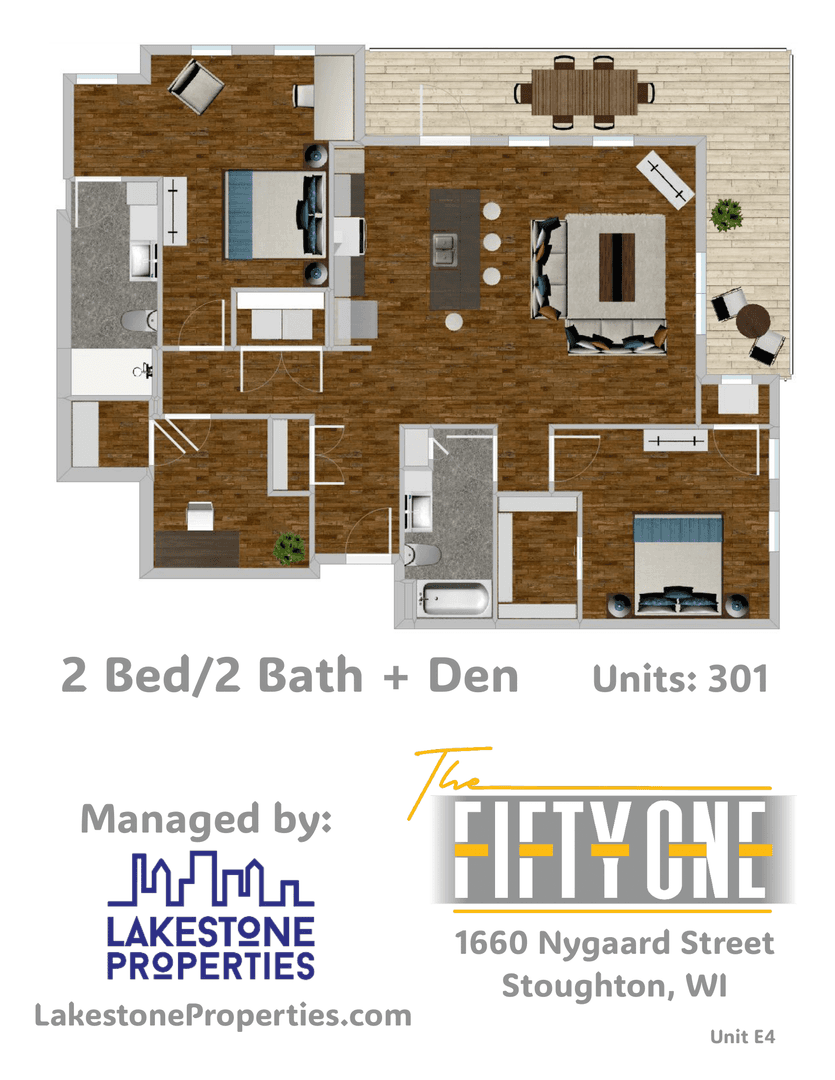 Stoughton Apartment: 1660 Nygaard Street