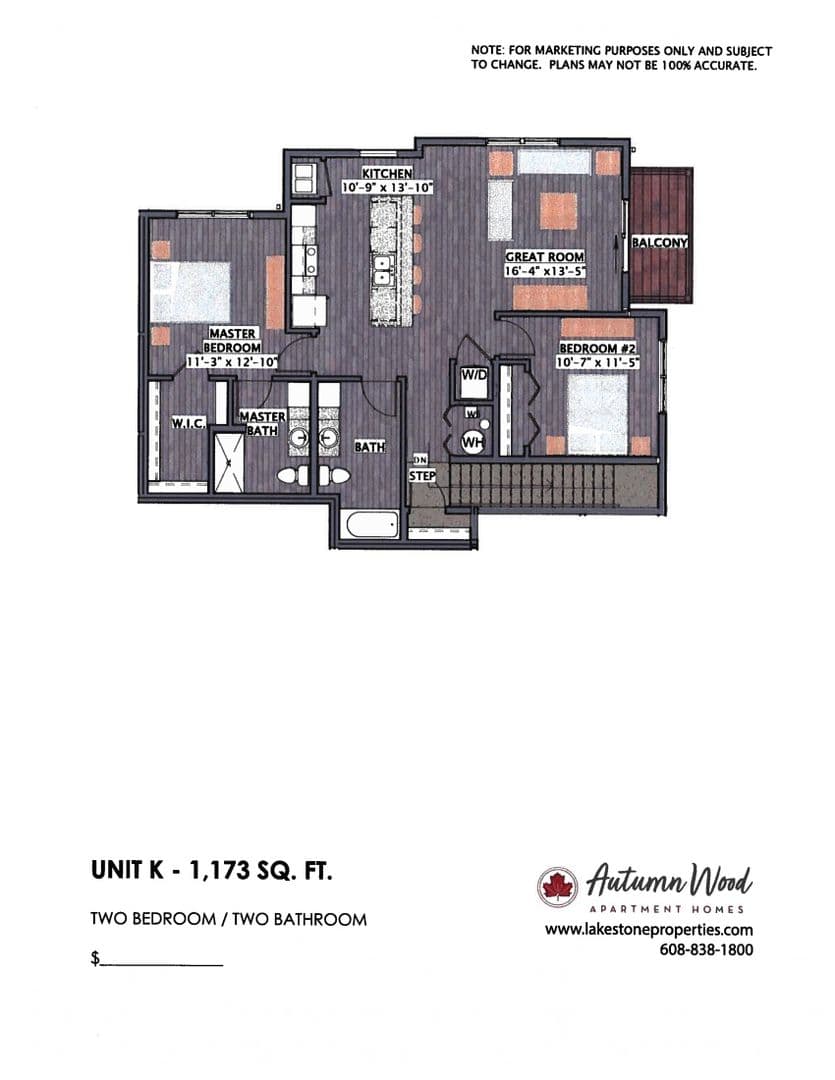 Deerfield Apartment: 618 Autumn Wood Parkway