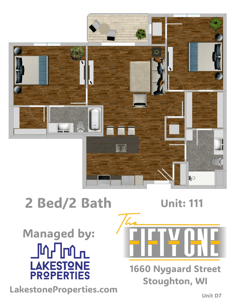 Stoughton Apartment: 1660 Nygaard Street
