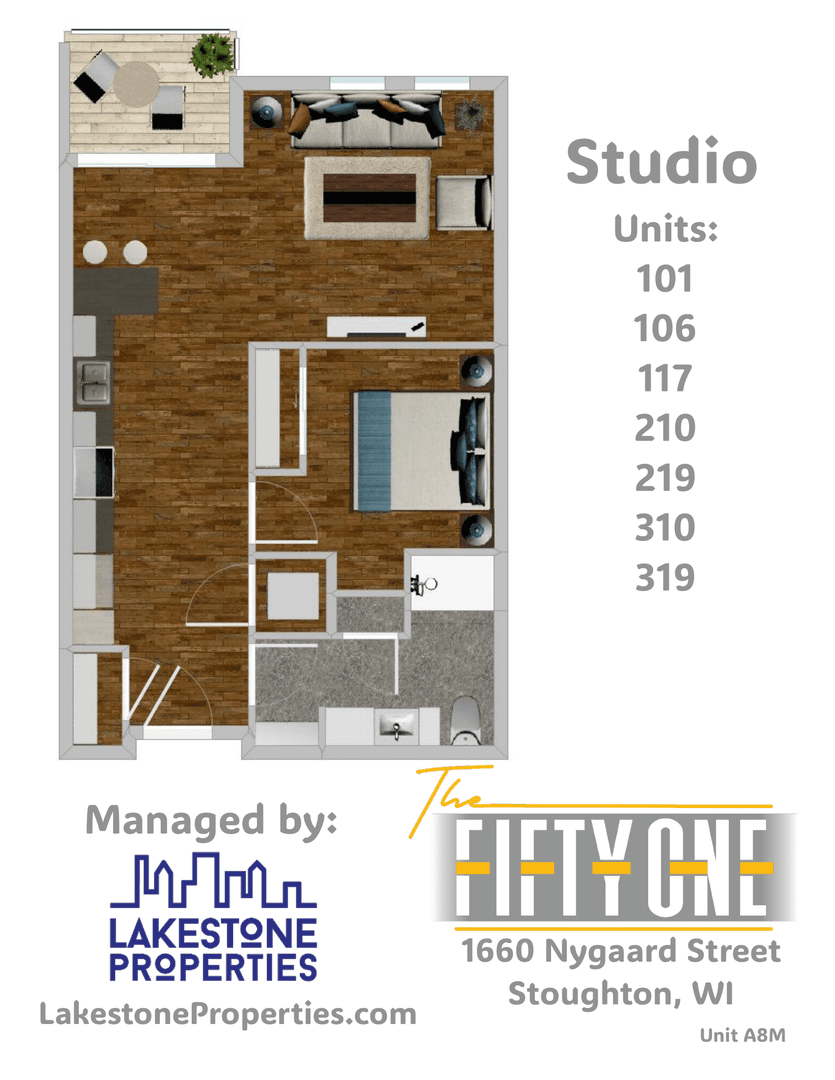 Stoughton Apartment: 1660 Nygaard Street