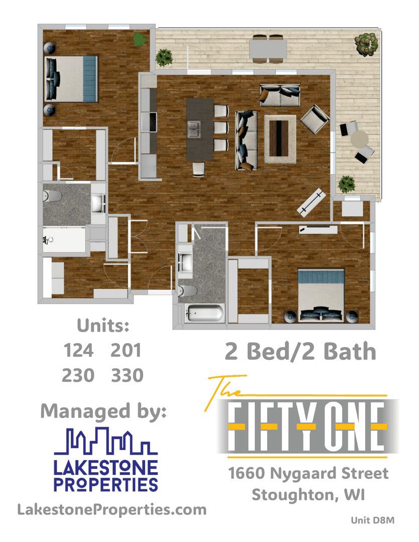 Stoughton Apartment: 1660 Nygaard Street
